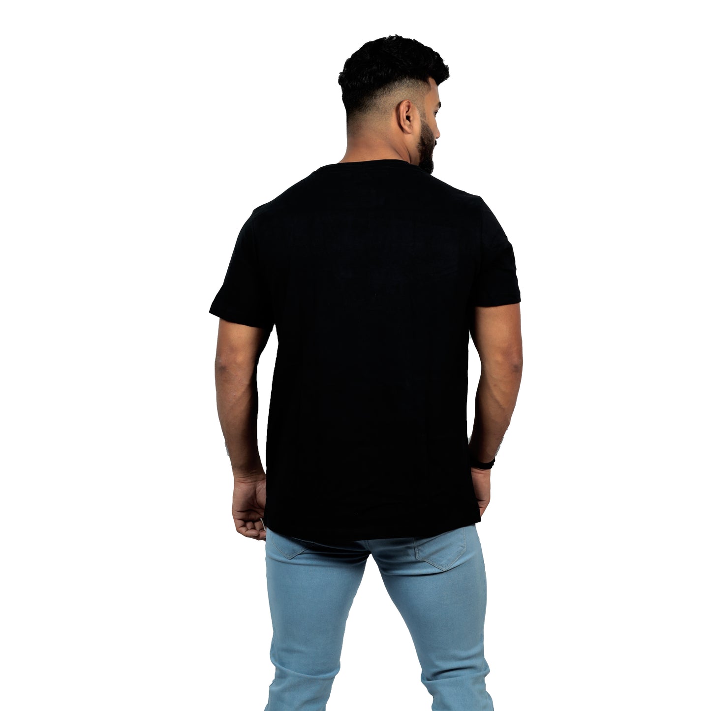 Ready To Roll T-Shirt In Black Color For Men