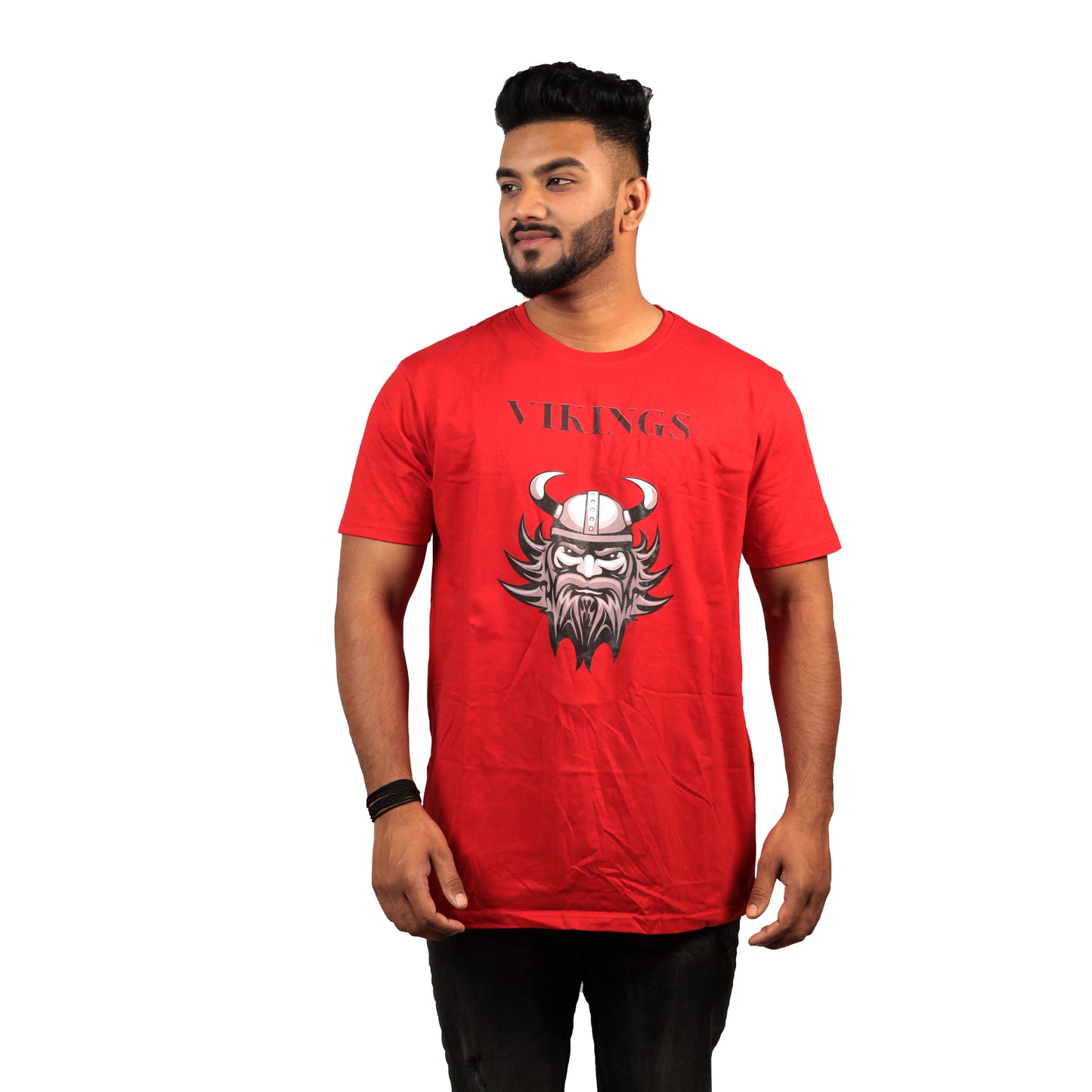 Viking T-shirt In Red Color For Men