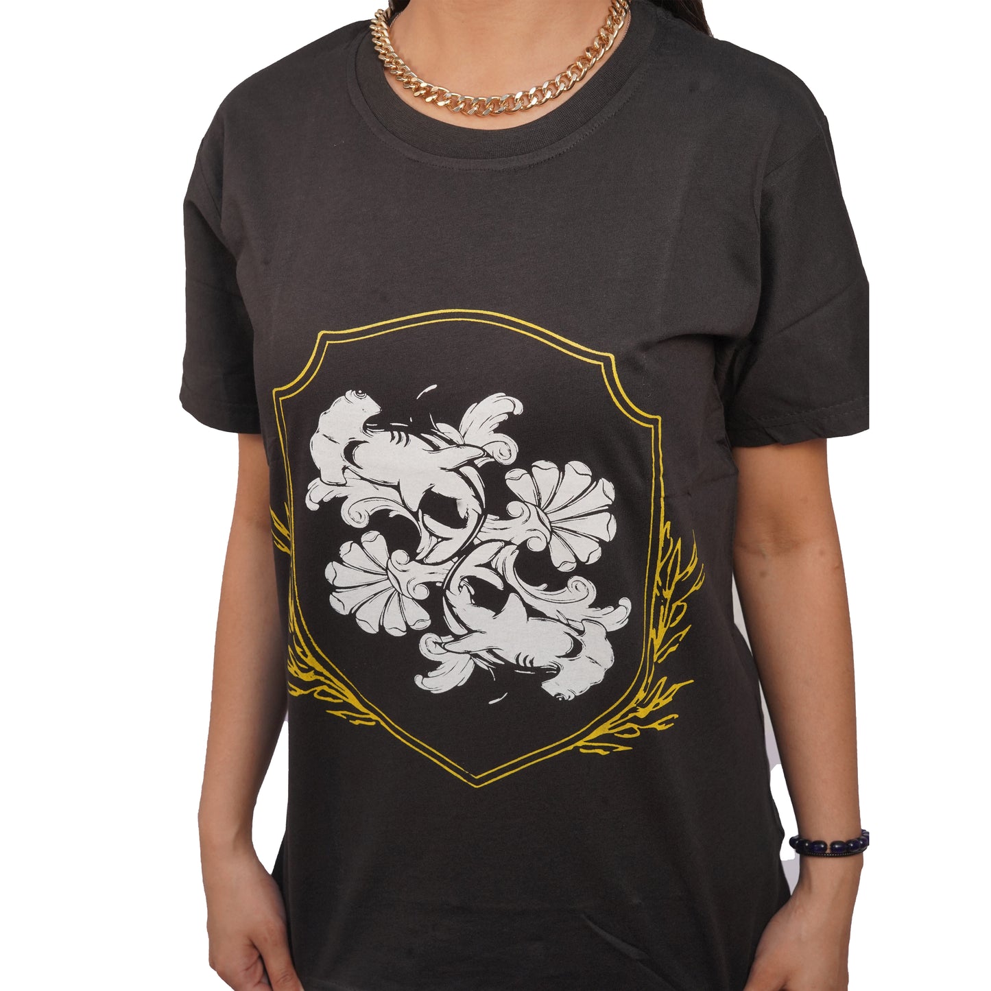 Shield Hammerhead T-Shirt In Black Color For Women